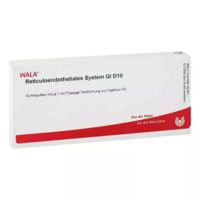 RETICULOENDOTHELIALES System GL D 10 ampuller, 10X1 ml