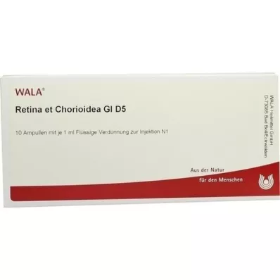 RETINA ET Chorioidea GL D 5 Ampuller, 10X1 ml