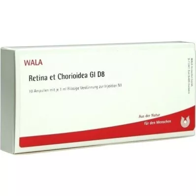 RETINA ET Chorioidea GL D 8 Ampuller, 10X1 ml