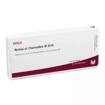 RETINA ET Chorioidea GL D 10 ampuller, 10X1 ml