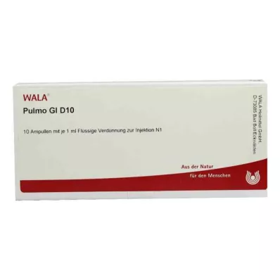PULMO GL D 10 ampuller, 10X1 ml