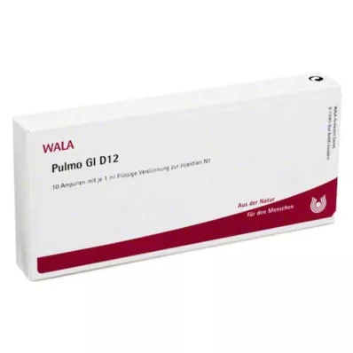 PULMO GL D 12 Ampuller, 10X1 ml