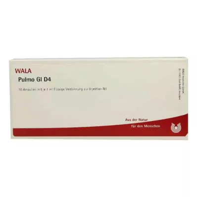 PULMO GL D 4 ampuller, 10X1 ml
