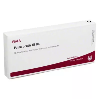 PULPA DENTIS GL D 6 ampuller, 10X1 ml PULPA DENTIS GL D 6 ampuller, 10X1 ml