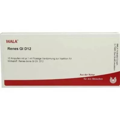 RENES GL D 12 Ampuller, 10X1 ml