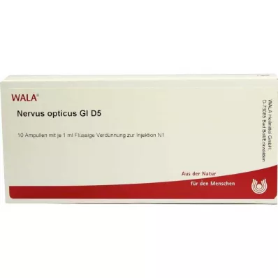 NERVUS OPTICUS GL D 5 ampuller, 10X1 ml NERVUS OPTICUS GL D 5 ampuller, 10X1 ml
