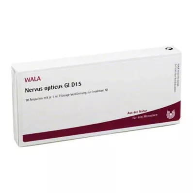 NERVUS OPTICUS GL D 15 Ampuller, 10X1 ml NERVUS OPTICUS GL D 15 Ampuller, 10X1 ml