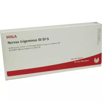 NERVUS TRIGEMINUS GL D 15 Ampuller, 10X1 ml NERVUS TRIGEMINUS GL D 15 Ampuller, 10X1 ml