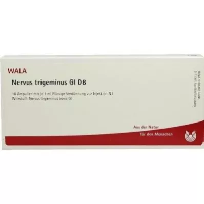 NERVUS TRIGEMINUS GL D 8 Ampuller, 10X1 ml NERVUS TRIGEMINUS GL D 8 Ampuller, 10X1 ml