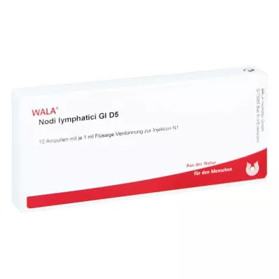 NODI lymphatici GL D 5 ampuller, 10X1 ml