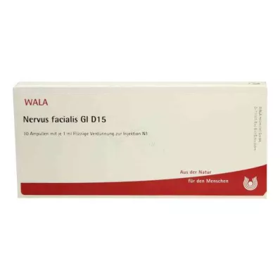 NERVUS FACIALIS GL D 15 Ampuller, 10X1 ml