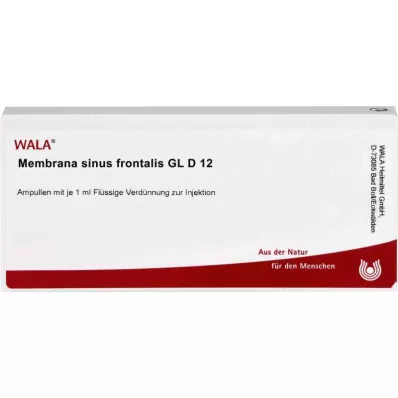 MEMBRANA sinus frontalis GL D 12 ampuller, 10 x 1 ml