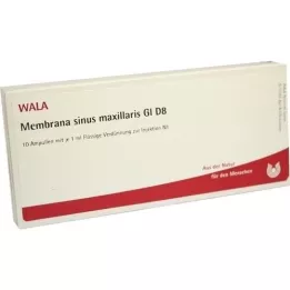 MEMBRANA sinus maxillaris GL D 8 ampuller, 10 x 1 ml