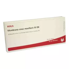 MEMBRANA sinus maxillaris GL D 8 ampuller, 10 x 1 ml
