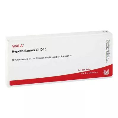 HYPOTHALAMUS GL D 15 Ampuller, 10X1 ml