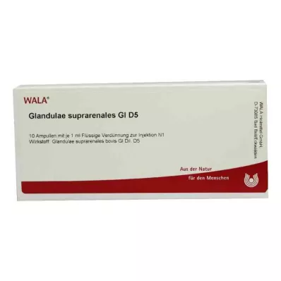 GLANDULAE SUPRARENALES GL D 5 ampuller, 10X1 ml GLANDULAE SUPRARENALES GL D 5 ampuller, 10X1 ml