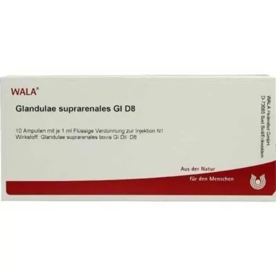 GLANDULAE SUPRARENALES GL D 8 Ampuller, 10X1 ml