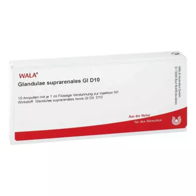 GLANDULAE SUPRARENALES GL D 10 ampuller, 10X1 ml GLANDULAE SUPRARENALES GL D 10 ampuller, 10X1 ml
