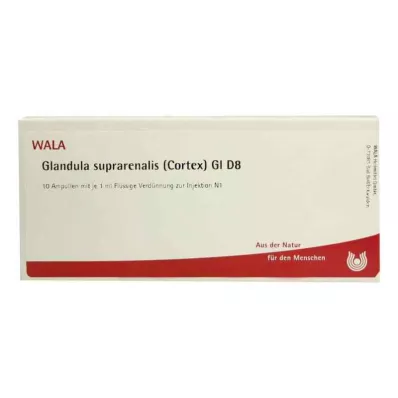 GLANDULA SUPRARENALIS cortex GL D 8 ampuller, 10X1 ml GLANDULA SUPRARENALIS cortex GL D 8 ampuller, 10X1 ml