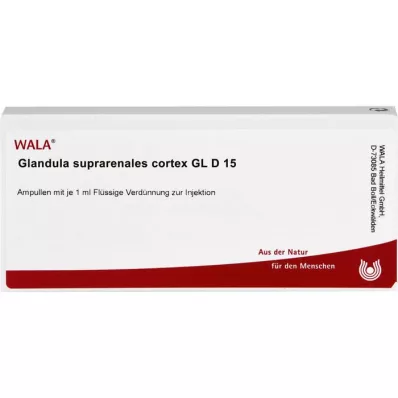 GLANDULA SUPRARENALES cortex GL D 15 ampuller, 10X1 ml