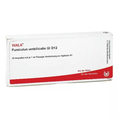 FUNICULUS UMBILICALIS GL D 12 Ampuller, 10X1 ml