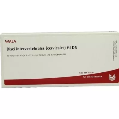 DISCI Intervertebrales cervicales GL D 5 ampuller, 10X1 ml