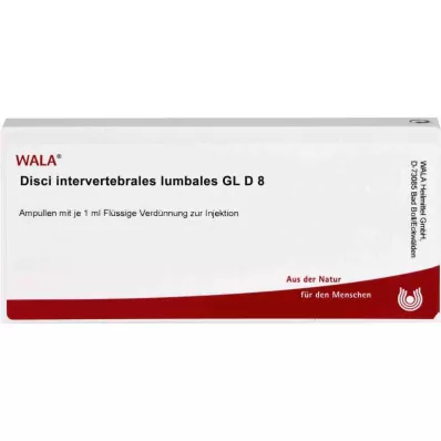 DISCI intervertebrale lumbales GL D 8 ampuller, 10X1 ml DISCI intervertebrale lumbales GL D 8 ampuller, 10X1 ml