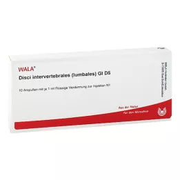 DISCI intervertebrale lumbales GL D 5 ampuller, 10X1 ml