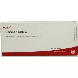 BAMBUSA E NODO D 3 ampuller, 10X1 ml