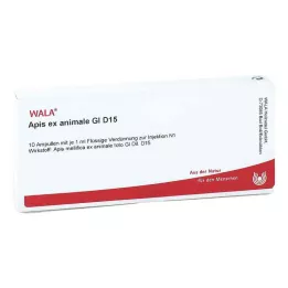 APIS EX animale GL D 15 ampuller, 10X1 ml