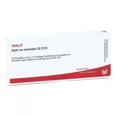 APIS EX animale GL D 15 ampuller, 10X1 ml APIS EX animale GL D 15 ampuller, 10X1 ml