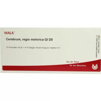 CEREBRUM REGIO motorica GL D 5 ampuller, 10X1 ml