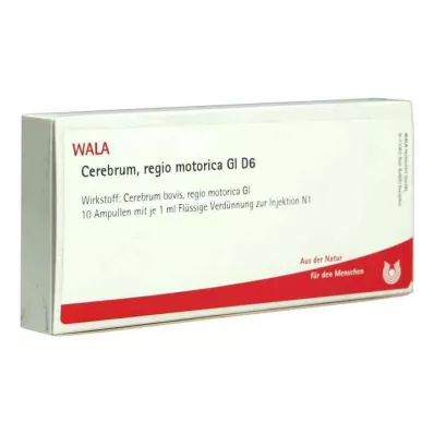 CEREBRUM REGIO motorica GL D 6 ampuller, 10X1 ml