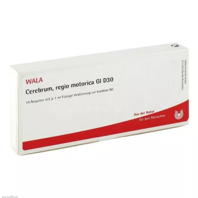 CEREBRUM REGIO motorica GL D 30 ampuller, 10X1 ml CEREBRUM REGIO motorica GL D 30 ampuller, 10X1 ml