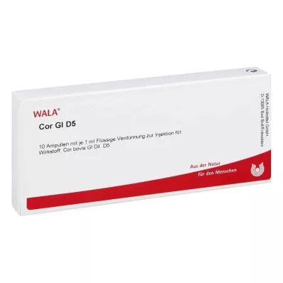 COR GL D 5 ampuller, 10X1 ml