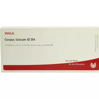 CORPUS LUTEUM GL D 4 ampuller, 10X1 ml CORPUS LUTEUM GL D 4 ampuller, 10X1 ml