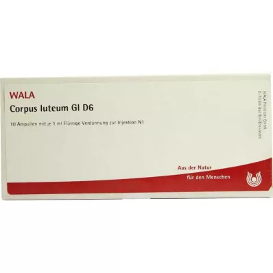 CORPUS LUTEUM GL D 6 ampuller, 10X1 ml CORPUS LUTEUM GL D 6 ampuller, 10X1 ml