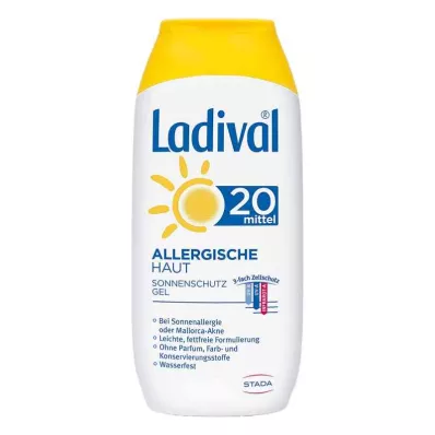 LADIVAL Allergisk hudgel LSF 20, 200 ml LADIVAL Allergisk hudgel LSF 20, 200 ml