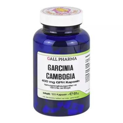 GARCINIA CAMBOGIA 400 mg GPH Kapsler, 120 stk GARCINIA CAMBOGIA 400 mg GPH Kapsler, 120 stk