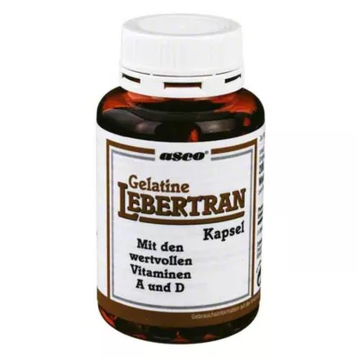 LEBERTRAN KAPSELN 500 mg, 200 stk