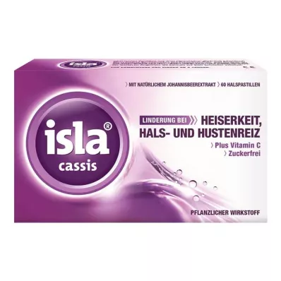 ISLA CASSIS Pastiller, 60 stk ISLA CASSIS Pastiller, 60 stk