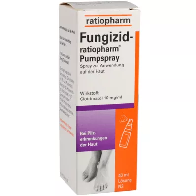 FUNGIZID-ratiopharm pumpespray, 40 ml