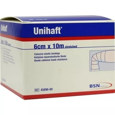 UNIHAFT Idealbandasje 6 cmx10 m, 1 stk