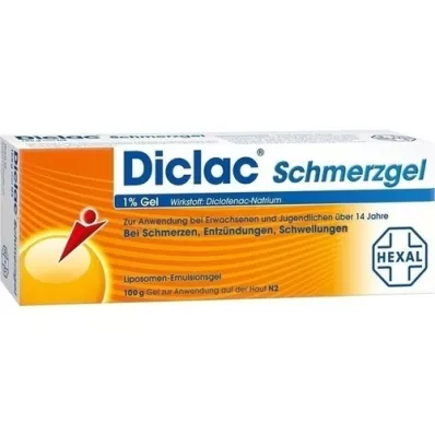 DICLAC Smertegel 1 %, 100 g