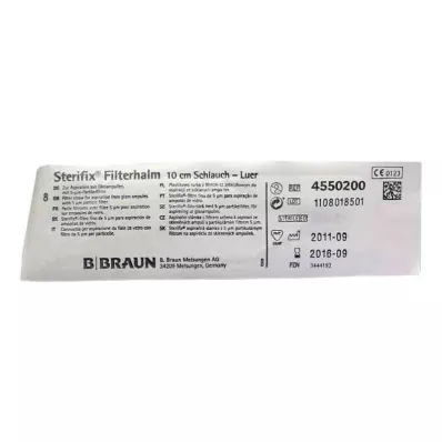 STERIFIX Filterhalm 10 cm Schl., 1 stk STERIFIX Filterhalm 10 cm Schl., 1 stk