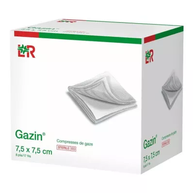 GAZIN Gaze komp.7,5x7,5 cm steril 8x, 5X2 stk