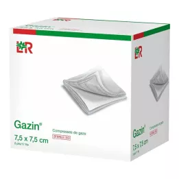 GAZIN Gaze komp.7,5x7,5 cm steril 8x, 50X2 stk