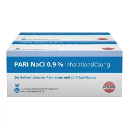 PARI NaCl-inhalasjonsvæske, ampuller, 120X2,5 ml