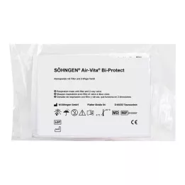 AIR-VITA Bi-Protect åndedrettsmaske, 1 stk