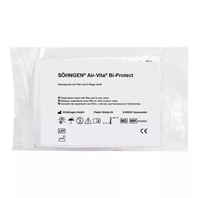 AIR-VITA Bi-Protect åndedrettsmaske, 1 stk AIR-VITA Bi-Protect åndedrettsmaske, 1 stk